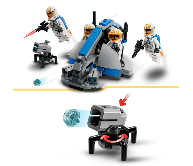 LEGO Star Wars 75359 Zestaw bitewny z 332. oddziałem klonów - 1159416 - zdjęcie 4